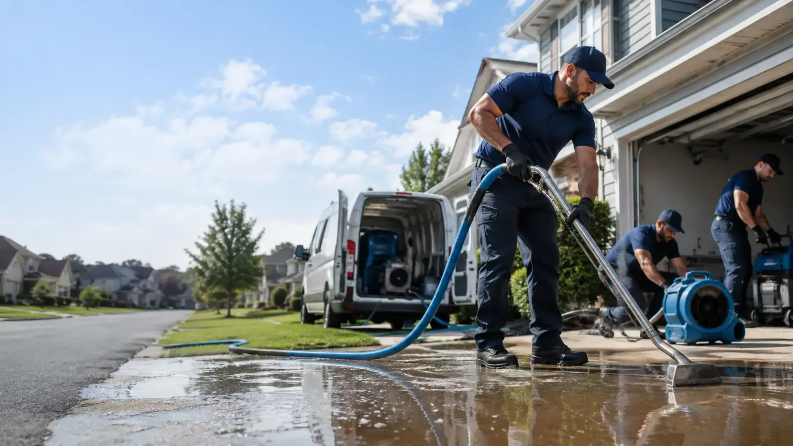 Flood Damage Restoration in Rush Springs, OK